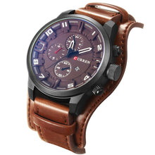 2017 Curren Men's Casual Sport Quartz Watch Mens Watches Top Brand Luxury Quartz-Watch Leather Military Watch Wrist Male Clock