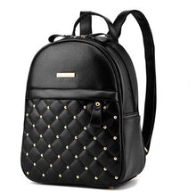 Women Backpacks 2017 Hot Sale Fashion Causal Bags High Quality Bead Female Shoulder Bag PU Leather Backpacks For Girls