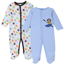 2016 Mother Nest New Brand Baby Rompers Long Sleeves 2 Pcs Soft Cotton Newborn Baby Clothing Fashion Baby Pajamas Infant Clothes