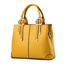 2017 New Arrivals Bags for Woman Elegant Classic Fashion Ladies Occident Style Handbags Solid Color Yellow Pink Green Red Totes