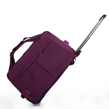 Wheel Luggage Metal Trolley Bags Women's Travel Bag Hand Trolley Bag Travel Suitcase Board Chassis