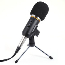 MK-F200FL Professional Microphone Wired Recording USB Condenser Microphones With Tripod For Computer Karaoke Mikrofon Microfone
