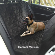 Pet Dog Car Rear Bench Back Seat Cover Mat waterproof Hammock style and Back Cover of SUV for pet products dog accessories