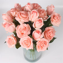 Free Shipping(11pcs/Lot) Fresh rose Artificial Flowers Real Touch rose Flowers, Home decorations for Wedding Party or Birthday