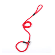 Pet Products Golden Teddy Dog Traction Rope Chain Large Dog Collar P Dog Leash Comfortable Nylon Material 5Colors