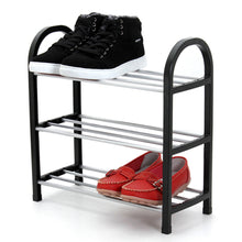 Shoes shelf Easy Assembled Light Plastic 3 Tier Shoe Rack Shelf Storage Organizer Stand Holder Keep Room Neat Door Space Saving