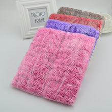 144pcs artificial MINI foam roses flowers for home Wedding Decora diy needlework bride wreath gift box fake Flower Bouquet