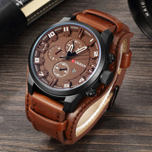 2017 Curren Men's Casual Sport Quartz Watch Mens Watches Top Brand Luxury Quartz-Watch Leather Military Watch Wrist Male Clock