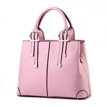 2017 New Arrivals Bags for Woman Elegant Classic Fashion Ladies Occident Style Handbags Solid Color Yellow Pink Green Red Totes