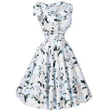 Retro Women Dresses Summer Sexy 50s Pinup Rockabilly Vintage Dress Audrey Hepburn Vestidos Robe Femme Casual Party Swing Dresses