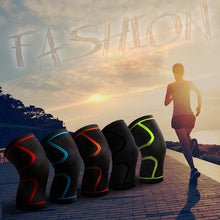 1PCS Fitness Running Cycling Knee Support Braces Elastic Nylon Sport Compression Knee Pad Sleeve for Basketball Volleyball