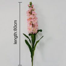 Hyacinth Violet Flower Fake Silk Artificial Flowers Mariage Birthday Party Bridal Floral Home Decoration Ornamental Flores 1PCS