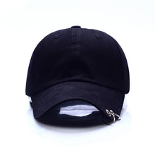 VORON Hot selling 2017 New BTS JIMIN Fashion K POP Iron Ring Hats Adjustable Baseball Cap 100% Handmade Ring