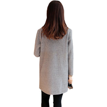 AISHGWBSJ 2017 New Spring Autumn Knitted Sweater Cardigan Women winter Jacket Loose Big yards joker Long Sweaters coat QYX146