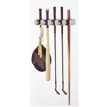 ABS Kitchen Wall Mounted Hanger 5 Position Kitchen Storage Mop Brush Broom Organizer Holder Tool