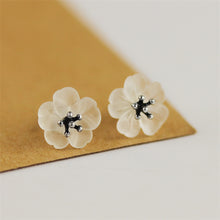 Lotus Fun Real 925 Sterling Silver Natural Crystal Handmade Fine Jewelry Flower in the Rain Stud Earrings for Women Brincos