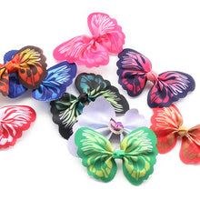 Armi store Handmade Butterfly shaped Dog Bow Dogs Hair Flower Bows 6029022 Pet Grooming Accessories