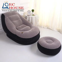Inflatable leather seat recliner cr PVC creative leisure sofa FREE SHIPPING