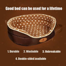 Double sided available all seasons Big Size extra large dog bed House sofa Kennel Soft Fleece Pet Dog Cat Warm Bed s-xl