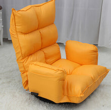 Lazy sofa. Single folding sofa bed.