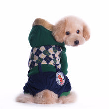 Plaid Pet dog clothes for small dogs jackets coats pet clothes dogs clothes winter cotton pet clothing costume S-XXL