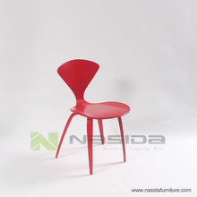 CH177 Natural side chair walnut or ash wooden Norman Cherner Chair Plywood chairs red black white dining chair free shipping