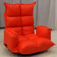 Lazy sofa. Single folding sofa bed.