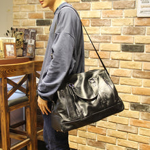 Fashion Men's Travel Bags Brand luggage Waterproof suitcase duffel bag Large Capacity Bags casual High-capacity leather handbag