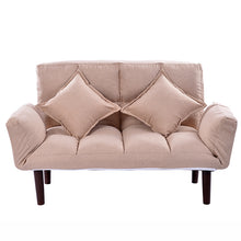 Modern Armchair Sofa Bed 5 Angle Adjustable Reclining Back and Arm Living Room Furniture Home Small Double Sofa Chair Recliner
