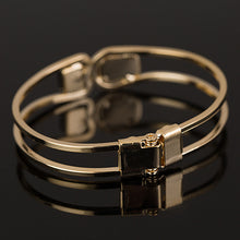 YFJEWE Fashion Women Bracelet gold color Elegant Jewelry Fashion Bud Crystal Bracelets Bangles Christmas Gifts For Women B004