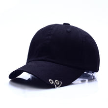 VORON Hot selling 2017 New BTS JIMIN Fashion K POP Iron Ring Hats Adjustable Baseball Cap 100% Handmade Ring