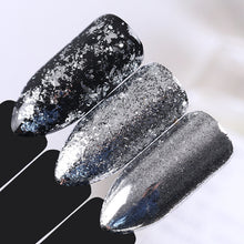 BORN PRETTY Mirror Glitter Silver Gold Nail Flakes Bling Nail Sequins Shinning Nail Art Glitter Powder Paillette Decoration 0.2g