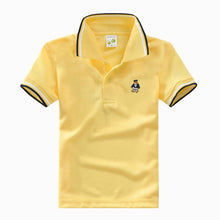 High Quality All-Match Unisex Boy Polo shirts for Kids Summer Toddler Big Boy Tops Girls T shirt Cotton White Blue shirts