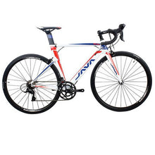2017 New JAVA Unisex road Bike SORA R3000 18 Speed Aluminum Alloy Road Bicycle Carbon Fork