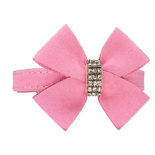 Soft velvet Adjustable necklace Collars for Dog Pet puppy Cat Rhinestone BOW cute small to large dog collar Free shipping