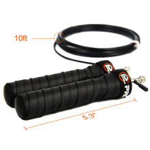 Procircle Crossfit New design Jump Rope for Strength Training adjustable Cable Wire Speed Skipping Rope Super Quality Black
