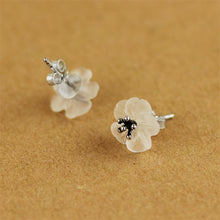 Lotus Fun Real 925 Sterling Silver Natural Crystal Handmade Fine Jewelry Flower in the Rain Stud Earrings for Women Brincos