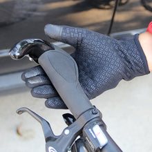 Outdoor Sports Hiking Winter Bicycle Bike Cycling Gloves For Men Women Windstopper Simulated Leather Soft Warm Gloves