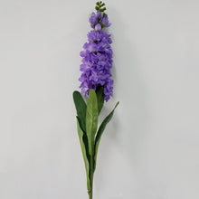 Hyacinth Violet Flower Fake Silk Artificial Flowers Mariage Birthday Party Bridal Floral Home Decoration Ornamental Flores 1PCS