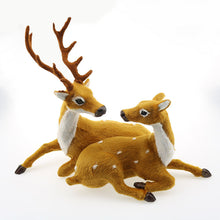 New 1pcs Xmas Elk Plush Simulation New Year Christmas Decorations Christmas Ornaments for Home Christmas Gift Navidad Noel,T