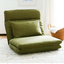 Modern Foldable Reclining Floor Sofa Bed Living Room Furniture Fabric Upholstery Recliner Lounger Sofa Chair Daybed Sleeper
