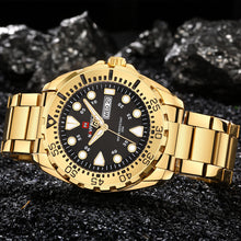 relogio masculino NAVIFORCE Watches Men Luxury Brand Sport Quartz Watch Men's Waterproof Military Clock Man Full Steel Watch