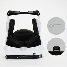 VR Fiit 3F Stereo Video 3D Glasses VR Headset Virtual Reality Smartphone Google Cardboard Helmet box For 4-6.4' Phone +Gamepad