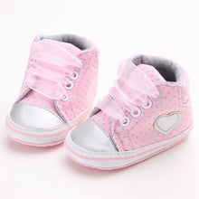 Classic Casual Baby Shoes Toddler Newborn Polka Dots Baby Girls Autumn Lace-Up First Walkers Sneakers Shoes