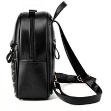 Women Backpacks 2017 Hot Sale Fashion Causal Bags High Quality Bead Female Shoulder Bag PU Leather Backpacks For Girls