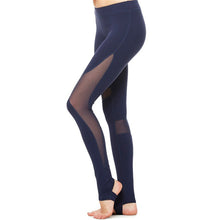 Oyoo High Rise Tummy Control Flexible Mesh Coast Yoga Leggings Women's Black workout Tights White Fitness Leggings Yoga Pants