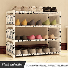New Shoes Rack Four Floors Receive Shoe Ark 50 Cm High Men's and Women's Dormitory Bed Bottom Bed Shoes Shelf