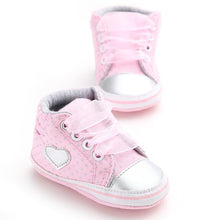 Classic Casual Baby Shoes Toddler Newborn Polka Dots Baby Girls Autumn Lace-Up First Walkers Sneakers Shoes
