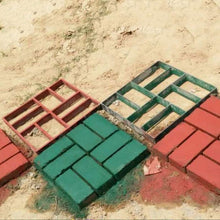 Plastic path maker mold 43.5*43.5cm manually paving cement brick stone road concrete molds DIY plastic mold for garden