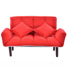 Modern Armchair Sofa Bed 5 Angle Adjustable Reclining Back and Arm Living Room Furniture Home Small Double Sofa Chair Recliner